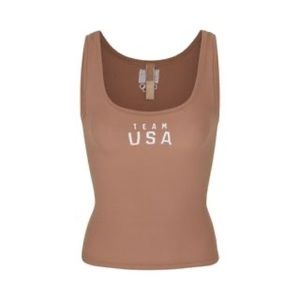 NWOT - SKIMS Olympic Capsule Rib Scoop Tank